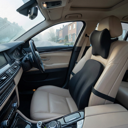 QuietRide – CalmSupport™ | Ergonomisch Autokussen voor Comfortabel & Pijnvrij Rijden